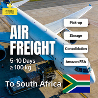 Expédition aérienne Chine Afrique du Sud/Nigéria/Ghana/Kenya Transitaire aérien Porte à Porte DDP DDU Agent logistique 5-10 jours