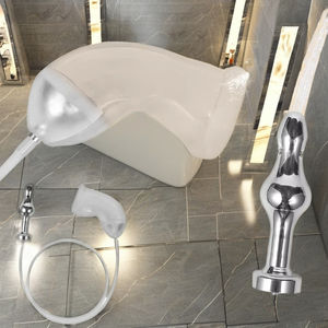 2-in-1 Silicone anale Plug & penieno Set impermeabile BDSM ritenuta giocattolo del sesso per gli uomini abbigliamento Bondage con glande stimolatore - Product Image 6