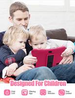 Tablettes les moins chères 7 pouces Android Ram 4 Go Rom 32 Go Tablettes d'apprentissage pour enfants Logiciels pour enfants Jeux éducatifs Tablette éducative
