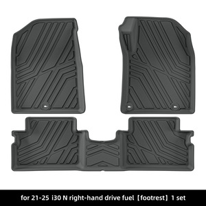 <span class=keywords><strong>Tappetini</strong></span> per bagagliaio in TPE per guida a destra, compatibili con <span class=keywords><strong>Hyundai</strong></span> <span class=keywords><strong>i30</strong></span> N 2021-2025, resistenti a tutte le condizioni atmosferiche, accessori per interni auto - Product Image 6