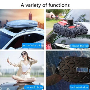 Support de Toit Universel Multifonctionnel Pliable en Aluminium avec Marchepied de Sécurité pour Voiture - Pièces et Accessoires en Gros - Product Image 4