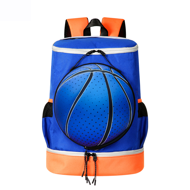 sac à dos de basket bleu orange