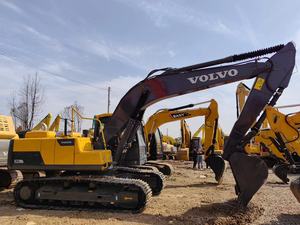 Excavatrice d'occasion Volvo EC220DL de 22 tonnes à chenilles longues avec moteur et réducteur pour travaux de terrassement et construction municipale - Product Image 2