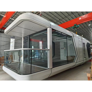 Diseño independiente Estructura de acero de lujo Sunroom Prefab Container House para Villa - Product Image 1