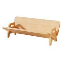Organisateur d'étagère de bureau en bois massif bibliothèque inclinée porte-disque support de stockage de bureau à domicile livre présentoir pour livre