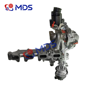 Nuovo turbocompressore Twin Bi-Turbo R2S 10009700025 03L145715G per VW <span class=keywords><strong>Transporter</strong></span> <span class=keywords><strong>T5</strong></span> <span class=keywords><strong>T6</strong></span> Amarok 2.0 TDI CFCA - Product Image 3