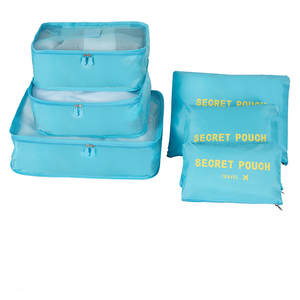 Organizador de embalaje de alta calidad, 6 uds., juego de organizador de equipaje, cubos de embalaje, bolsa de accesorios de viaje - Product Image 5