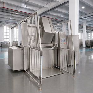 Laveuse automatique de bacs à euro et de chariots à viande en acier inoxydable, équipement de lavage industriel pour chariots destiné aux usines agroalimentaires - Product Image 2