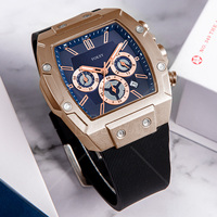 Keep Moving Poignet Rapide Classique Design Unique Poignet Dernier Designer Reloj Hommes Chronographe Montre