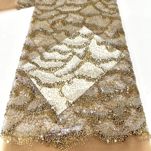 Trong Kho Cao cấp Tùy Chỉnh Váy Vải Sóng Thêu Vải Thêu Chất Liệu - Product Image 1