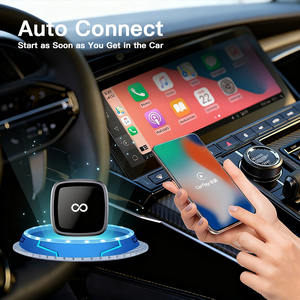 Uniean Nhà Máy Mini 2-Trong-1 Carplay <span class=keywords><strong>Android</strong></span> <span class=keywords><strong>T</strong></span>ự Động Adapter Nhỏ USB Loại C <span class=keywords><strong>Dongle</strong></span> Không Dây Carplay Chuyển Đổi Cho iPhone <span class=keywords><strong>Android</strong></span> - Product Image 3