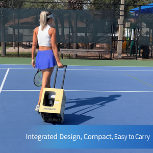 Mesin bola tenis portabel <span class=keywords><strong>Mini</strong></span>, mesin bola tenis <span class=keywords><strong>Mini</strong></span> portabel mudah dibawa, keluaran bola stabil tubuh kompak untuk latihan pemula dan muda - Product Image 6