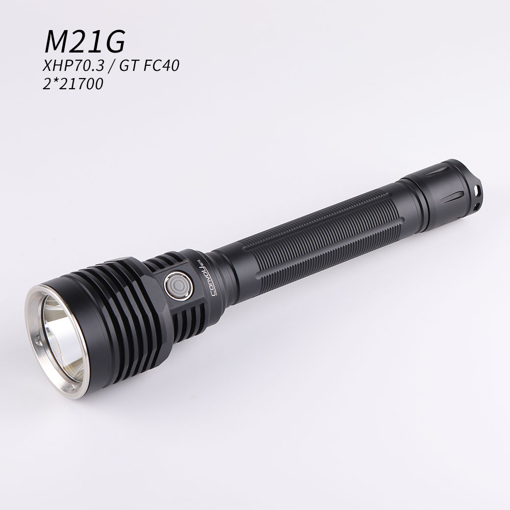 Convoy M21G 2*21700 Flashlight - Durable, 2000 Lumen LED Light