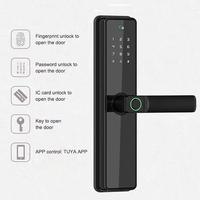 Volibel Carte biométrique automatique d'empreintes digitales numériques Tuya Wifi App Combinaison Sécurité à domicile Serrure de porte intelligente avec caméra