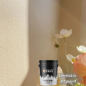Peinture acrylique écologique Wufushan à faible teneur en COV, effet peau <span class=keywords><strong>de</strong></span> mouton, simulant l'apparence du cuir, facile à appliquer, couleurs personnalisables - Product Image 5