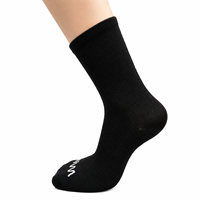 Chaussettes de cyclisme et de course unisexes jetables antibactériennes de haute qualité avec logo personnalisé
