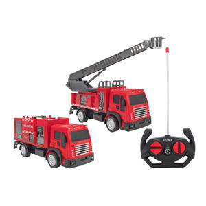 CAMIÓN DE BOMBEROS A ESCALA 1:24 CON CONTROL REMOTO, LUCES Y FUNCIÓN COMPLETA DE 27MHZ - Product Image 1