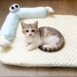 Nueva Alfombra Óptima para Mascotas, Engrosada, de Fibra de Aire, Transpirable y Lavable, para Cojín de Asiento de Coche para Perros - Product Image 5