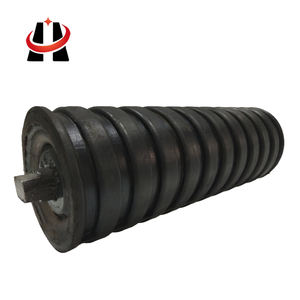 Rodillo Portador Resistente a Impactos, Disco de Goma para Minería y Zonas de Carga de Materiales a Granel - Product Image 2