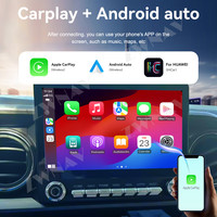 ZWNAV 9.0 pouces lecteur DVD de voiture Android Radio écran tactile Carplay pour Toyota Tacoma 2016- 2021 Android autoradio Gps Navigation