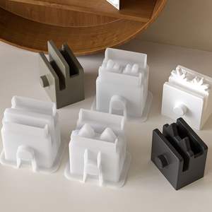 Nouvelles Idées Résine <span class=keywords><strong>Plâtre</strong></span> Porte-Stylo Boîte De Rangement Carte Cas Lunettes Stand Téléphone Stand Multi-Fonction Silicone Moule - Product Image 1