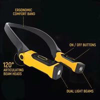 Lampe de travail professionnelle puissante à LED COB, nouvelle lampe de poche magnétique pour voiture et garage, USB, rétractable, rechargeable