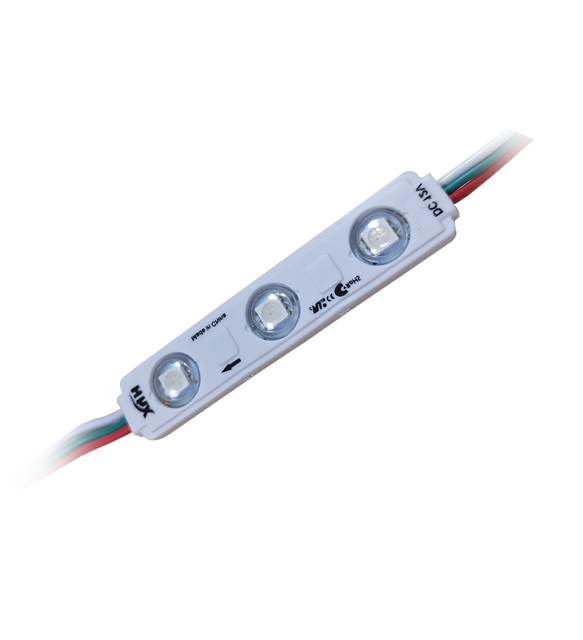 DC12V 3LED SMD5050 RGB LED Module Waterproof IP65 WS2811 for Advertising Sign