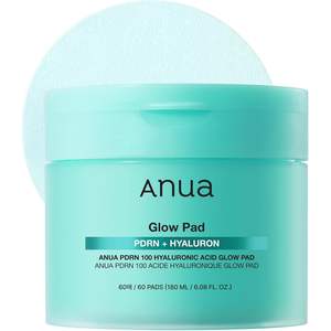 Anua Glow Pad 60 Unidades 180 ml Tónico Facial con PDRN y Ácido Hialurónico - Product Image 1