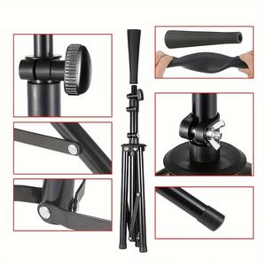 Support de frappe réglable pour baseball et softball, trépied portable d'entraînement, support de frappe en acier et caoutchouc pour jeunes et adultes - Product Image 4