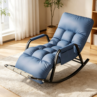 Fauteuil à bascule réglable, fauteuil inclinable, canapé paresseux multi-positions, chaise à bascule de détente pour salon et maison