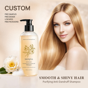 <span class=keywords><strong>Shampooing</strong></span> Végan <span class=keywords><strong>Anti</strong></span>-<span class=keywords><strong>Pelliculaire</strong></span> et Séborégulateur Effet Volume Marque Blanche au Thé Blanc, Gentiane et Camélia, Nettoyant et Rafraîchissant en Profondeur 400ml - Product Image 2