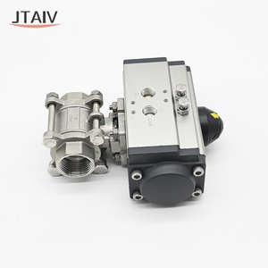 Válvula de Bola de 2 Vías JTAIV DN15-DN100 de Acero Inoxidable 304/316 de 3 Piezas con Rosca OEM de Grado Alimenticio - Product Image 5