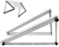 Support de panneau solaire réglable montage toit plat mur aluminium ensemble kits support de montage de panneau solaire