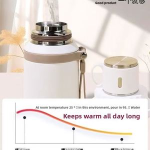 Hot Sale 316 Stainless Steel Thickened Portable <b>Vacuum</b> Insulated <b>Cup</b> Large Capacity Tea Separation - Product Image 5