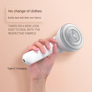 Afeitadora de tela portátil y recortadora de bolas de pelo removedor de pelusa eléctrico recargable por USB para limpiador de ropa - Product Image 4