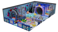 Aire de jeux intérieure personnalisée pour enfants avec thème Château Coquin, en matériau ABS, capacité de 500 kg, certifiée ISO9001 pour les enfants