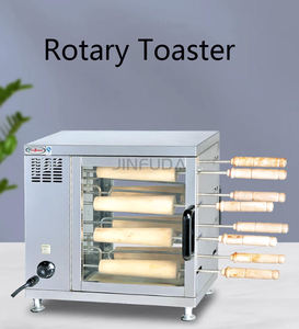 Machine à gaufres rotative à 8 bâtonnets Kurtos Kalacs, machine à gaufres à cheminée, machine à gaufres commerciale - Product Image 3