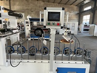 Machine d'emballage de stratification de film de PVC de profil de cadre de porte de Meling de colle de PUR