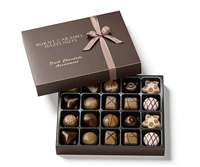 Boîte à chocolat rigide écologique personnalisée, emballage de luxe avec fermeture magnétique, boîtes à desserts pour truffes et bonbons faits à la main