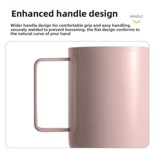 Nouvelle Tasse de Luxe 316 en Acier Inoxydable Double Paroi avec Poignée, pour Spiritueux, Portable pour Fêtes en Extérieur, Tasse à Café Légère - Product Image 4
