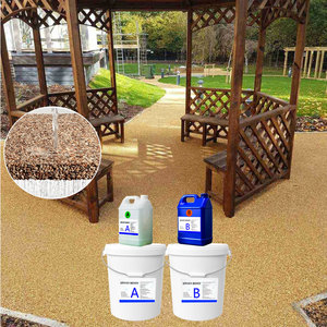Kit <span class=keywords><strong>de</strong></span> résine époxy et durcisseur sans solvant résistant aux UV, liant perméable antidérapant pour pavés perméables à l'eau <span class=keywords><strong>de</strong></span> jardin - Product Image 1