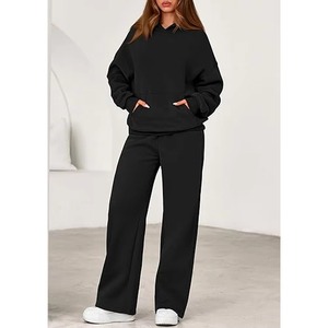 Conjunto Deportivo de 2 Piezas Estilo Urbano, Chándal Personalizado para Mujer, Talla Grande, Felpa de Algodón, Chándales de Mujer al por Mayor en Venta - Product Image 5