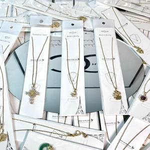 قلادة نسائية من الفولاذ المقاوم للصدأ بالجملة، مجوهرات عصرية من التيتانيوم بأسعار مخفضة من المصنع - Product Image 2