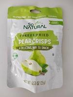 Zo Natuurlijk FD Fruit Knapperige Peer Vriesgedroogde Peerchips