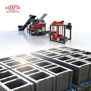 Ağır Hizmet Tipi Qt4-25 Otomatik Parke Taşı Yapma Makinesi |   10+ Yıllık Dayanıklılık Üretim Hattı Uzaktan Kumanda Enerji Tasarrufu - Product Image 5