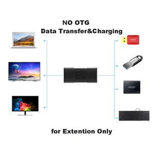 Adaptador de Conector USB 3.0 Tipo <span class=keywords><strong>A</strong></span> Hembra <span class=keywords><strong>a</strong></span> Hembra, Acoplador USB3.0 AF <span class=keywords><strong>a</strong></span> AF, Convertidor de Género F/F, Extensor para Laptop - Product Image 4