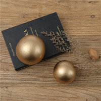 Ornements de décoration intérieure de luxe modernes, boule dorée, pièces de décoration intérieure de luxe pour la décoration du salon