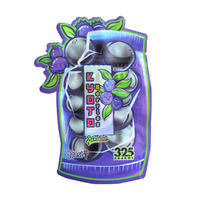 Sacs Mylar Spéciaux et Uniques en Forme 3D, Anti-Enfants, pour Jeux, Sacs d'Emballage en Mylar Découpés à la Forme Irrégulière avec Fermeture Ziplock pour Bonbons