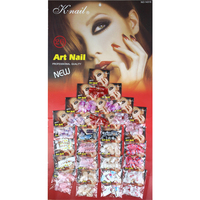 Vente en gros, Offre Spéciale : Faux ongles courts carrés imprimés à presser, 26 sachets
