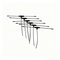 Antenne réceptrice anti-brouilleur FPV FM à dipôle en forme de T, réseau elliptique 400-520 MHz 330-420 MHz avec connecteur U.FL